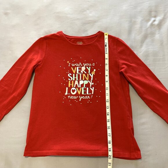 Holiday Themed Girls Winter Set Fleece Snowman Pants Size XS New Year Shirt 12 - Picture 3 of 12